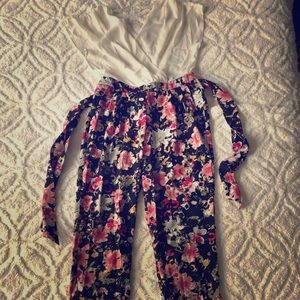 Floral jumpsuit